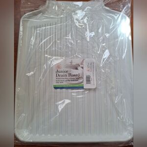 Better Houseware White Jr. Drain Board Dish Drainer 17" x 13.5" x 1.25"
